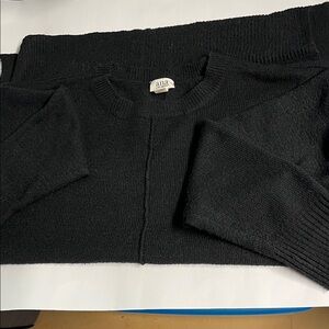 a.n.a Charcoal Knit Sweater
